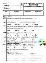Đề kiểm tra định kỳ giữa học kì II Toán lớp 5 - Năm học 2016-2017